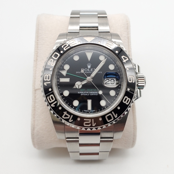 Authentic Rolex GMT-Master II 116710 Men Watch - Picture 2 of 16